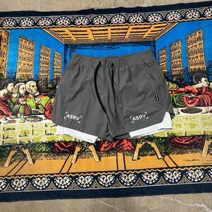 ASRV Tetra Lined shorts Men’s Size xl Lined Performance Athletic Casual FLAWED